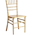 Location de chaise tiffany dorée pour événements