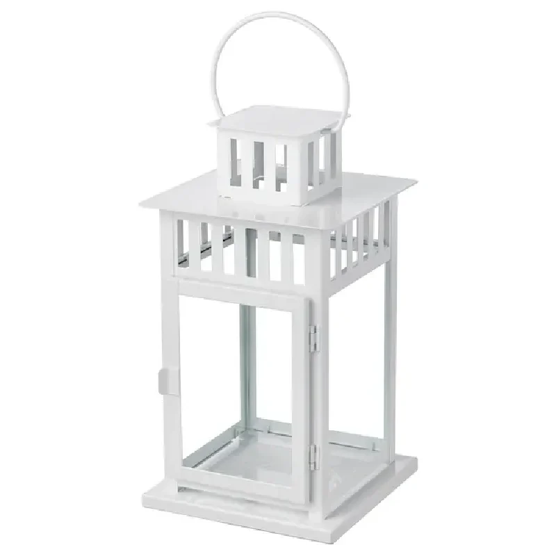 Location de lanterne square blanche pour événements