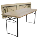 Location de table pliable en bois pour événements