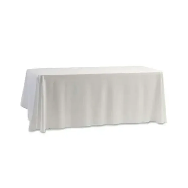 Location de nappe rectangulaire blanche pour événements