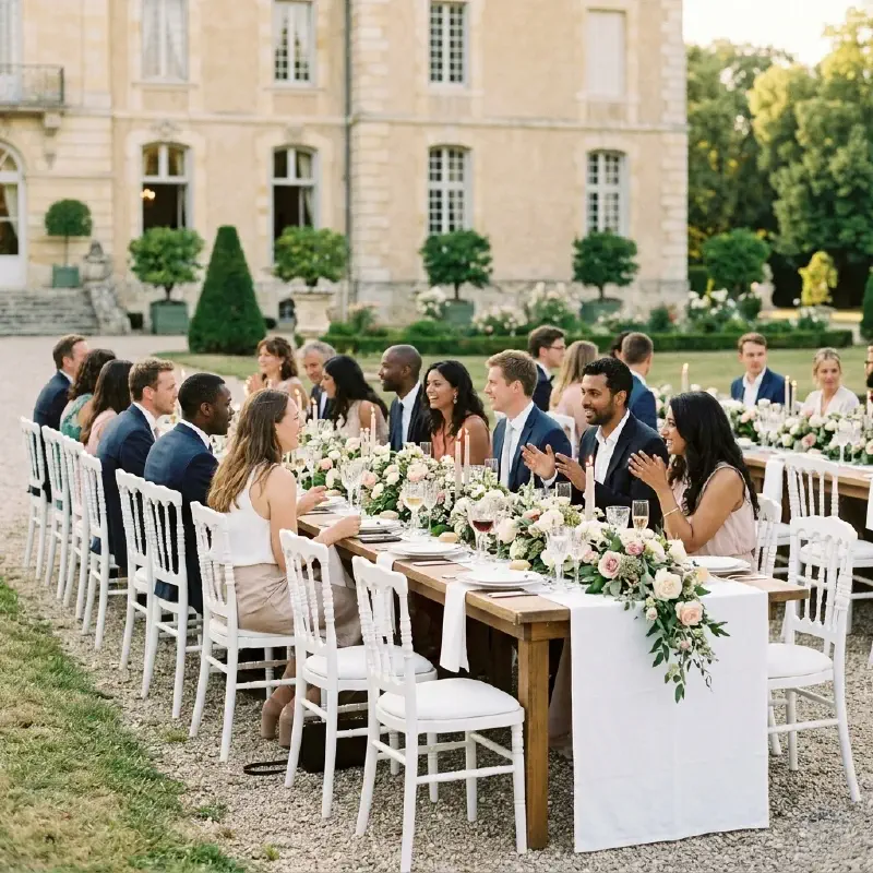 Une réception Chic, Classique ou Romantique
